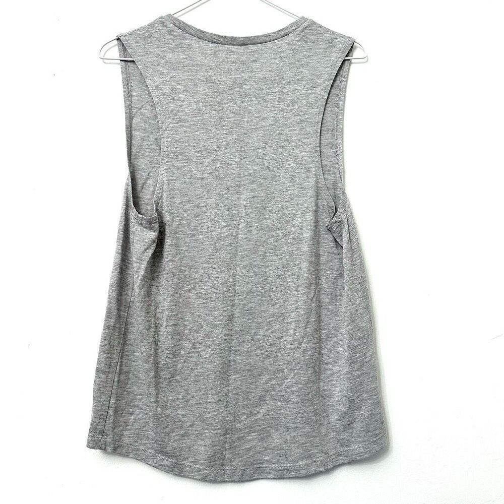 American Gypsy Absofuckinlutely Graphic Gray Tank Top Large - Picture 2 of 3